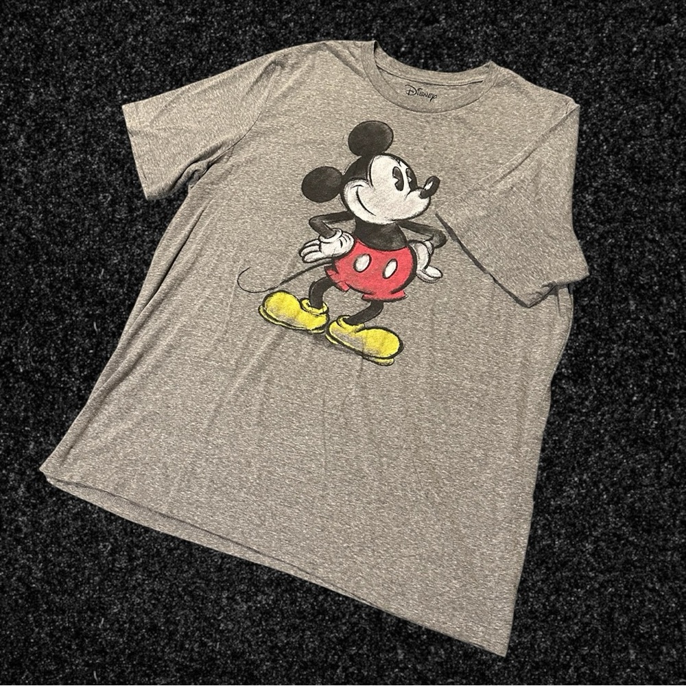 Disney Chalk-Drawing Classic Mickey Mouse Graphic Tee